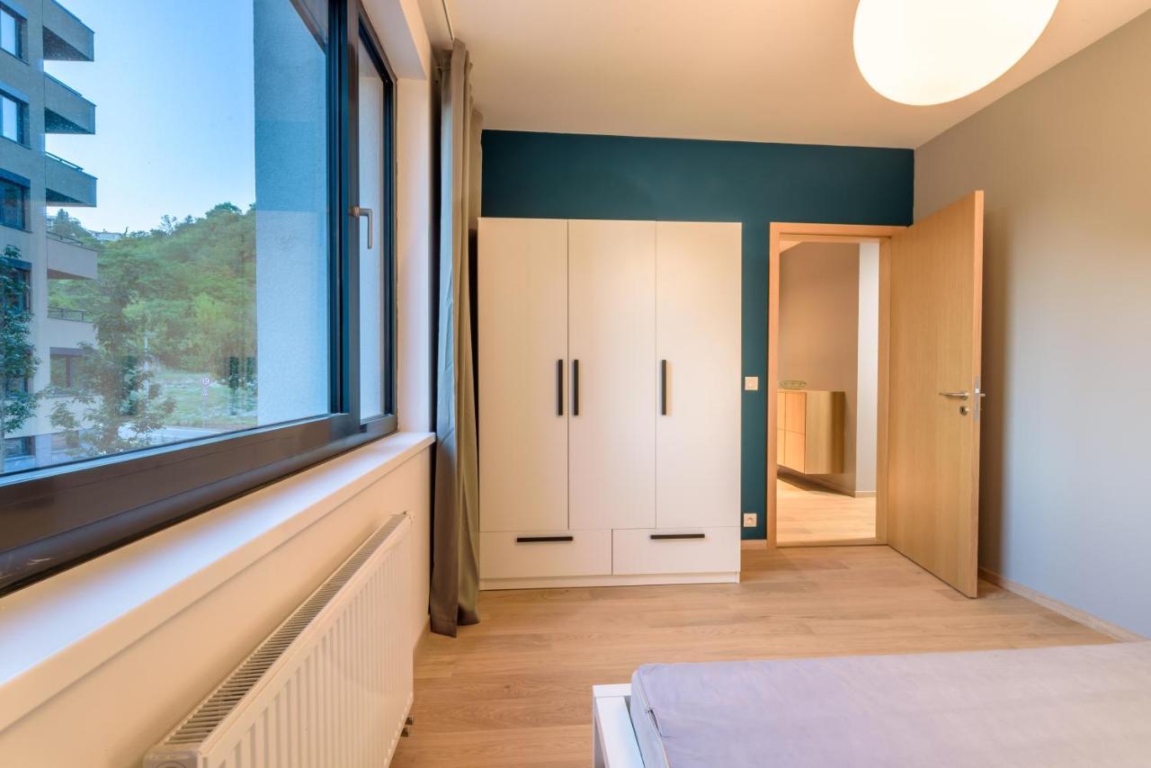 Bratislava Center, River Front, Private Parking Included Exterior photo